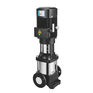 مضخة مياه طاردة مركزية متعددة المراحل من الفولاذ المقاوم للصدأ عمودية ذات ضغط عالٍ من سلسلة CDLF/CDL